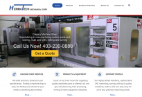 Herma-Tech-Industrial Machine Shop Website